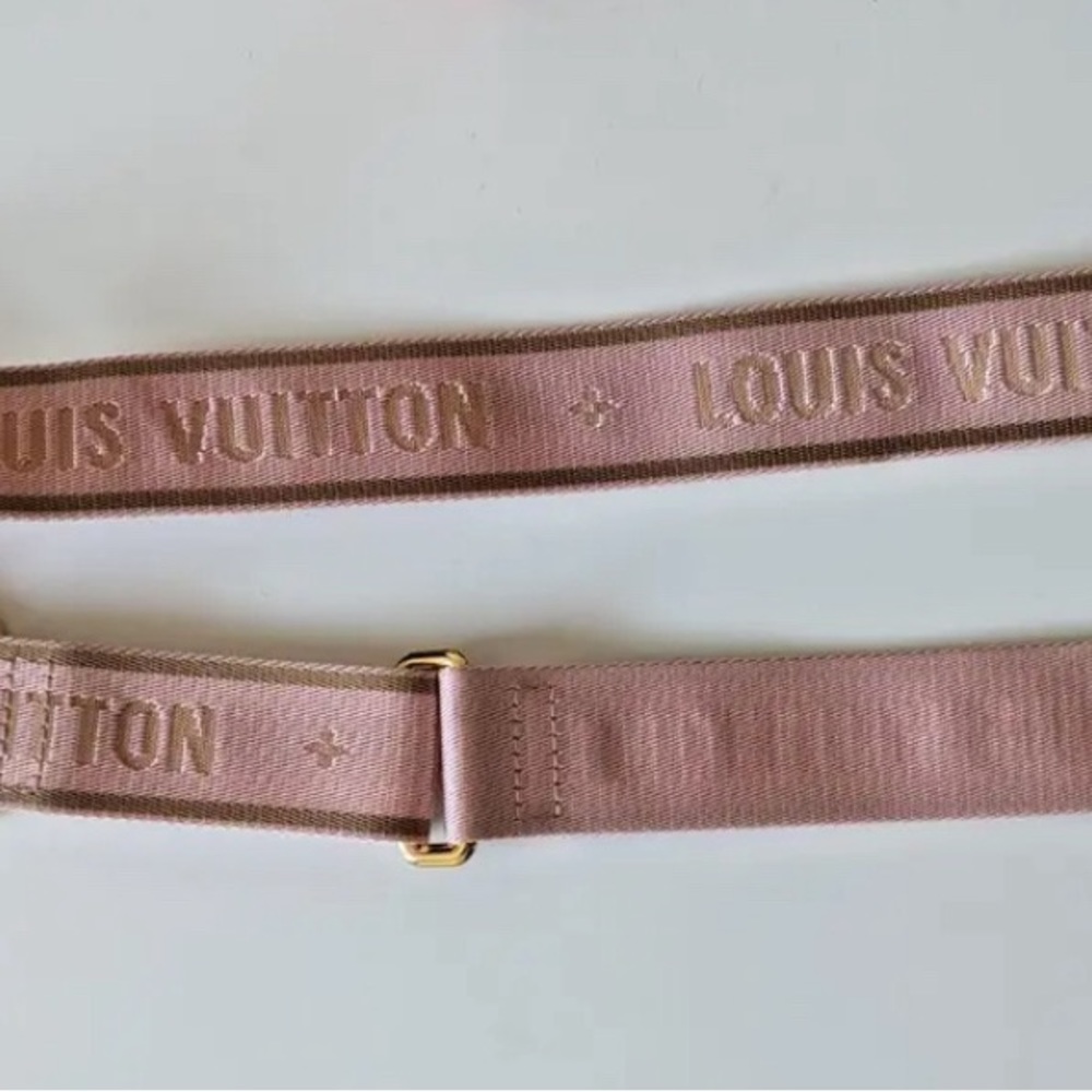 Louis Vuitton Multi Pochette Accessories Bandouliere Pink Strap.
